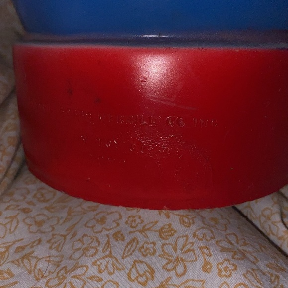 Vintage 1972 Raggedy Andy Hard Plastic Coin Bank Bobbs Merrill missing stopper - Picture 4 of 6